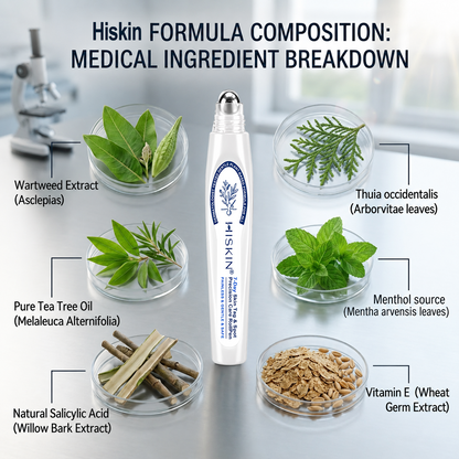 𝐇𝐈𝐒𝐊𝐈𝐍®👩‍⚕️ 𝟕-𝐃𝒂𝘆 𝐒𝗸𝐢𝐧 𝐓𝒂𝗴 & 𝐒𝐩𝙤𝐭 𝐄𝐫𝒂𝐬𝙚𝐫 Sans douleur & Scar-Free Advanced Imperfection Removal Rollerbtous Pen