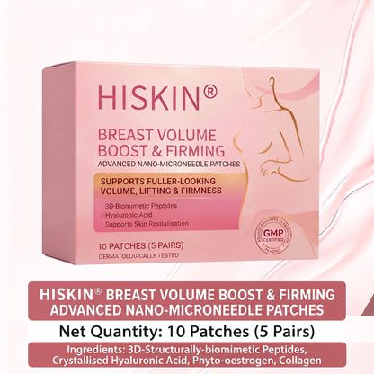 💪Breast Firming & Fuller-Looking Curves HISKIN® — Advanced Nano-Microneedle Patch for Targeted Care