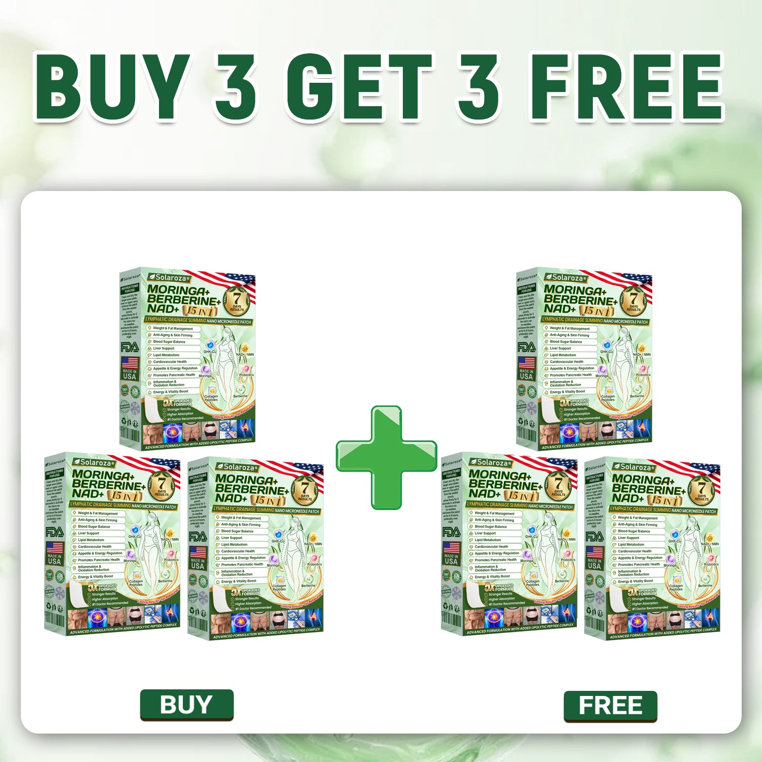 Buy 3 Get 3 Free - Lose up to 54 lb in one month