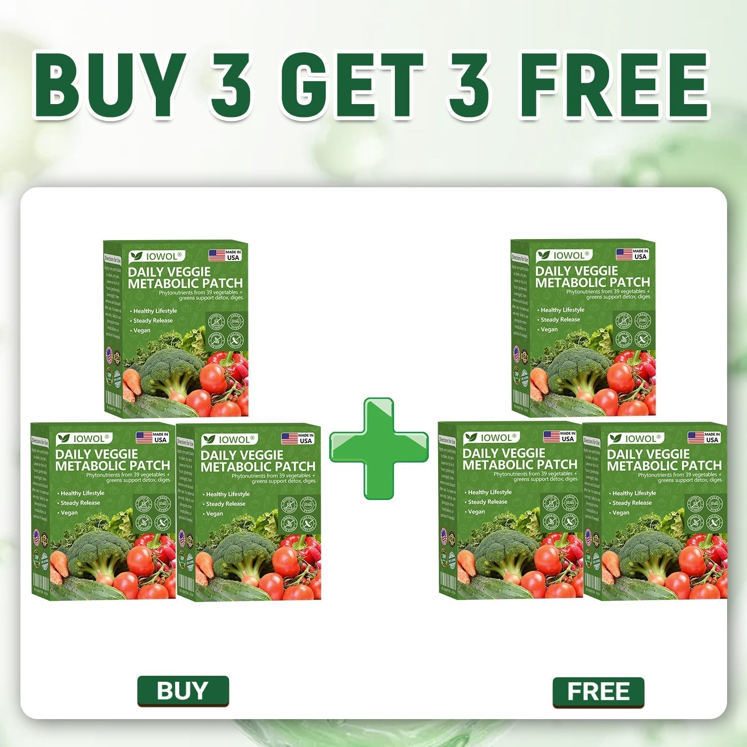 🔥 6 Boxes – Buy 3 Get 3 Free
