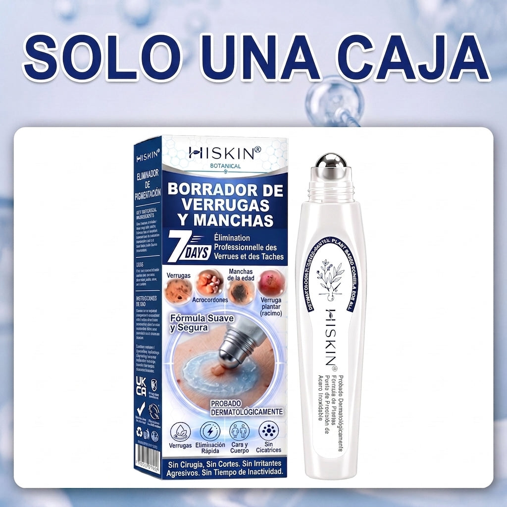 𝐇𝐈𝐒𝐊🦬 𝟕-𝐃𝒂𝘆 𝐒𝗸𝐢𝐧 𝐓𝒂𝗴 & 𝐒𝐩𝙤𝐭 𝐄𝐫𝒂𝐬𝙚𝐫 Sans douleur & Scar-Free Advanced Imperfection Removal Rollerball Pen