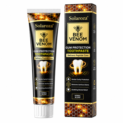 [🚀 𝐎𝐟𝐟𝐢𝐜𝐢𝐚𝐥 𝐒𝐭𝐨𝐫𝐞] Solaroza® 𝐁𝐞𝐞 𝐕𝐞𝐧𝐨𝐦 𝐆𝐮𝐦 𝐏𝐫𝐨𝐭𝐞𝐜𝐭𝐢𝐨𝐧 𝐓𝐨𝐨𝐭𝐡𝐩𝐚𝐬𝐭𝐞 — 𝐏𝐞𝐩𝐭𝐢𝐝𝐞 & 𝐇𝐞𝐫𝐛𝐚𝐥 𝐁𝐥𝐞𝐧𝐝 𝐭𝐨 𝐒𝐨𝐨𝐭𝐡𝐞 𝐒𝐞𝐧𝐬𝐢𝐭𝐢𝐯𝐞 𝐆𝐮𝐦𝐬, 𝐑𝐞𝐝𝐮𝐜𝐞 𝐏𝐥𝐚𝐪𝐮𝐞 & 𝐒𝐭𝐚𝐢𝐧𝐬, 𝐒𝐮𝐩𝐩𝐨𝐫𝐭𝐬 𝐆𝐮𝐦 𝐑𝐞𝐩𝐚𝐢𝐫 — 𝐅𝐫𝐞𝐬𝐡𝐞𝐫 𝐁𝐫𝐞𝐚𝐭𝐡 & 𝐒𝐭𝐫𝐨𝐧𝐠𝐞𝐫 𝐓𝐞𝐞𝐭𝐡