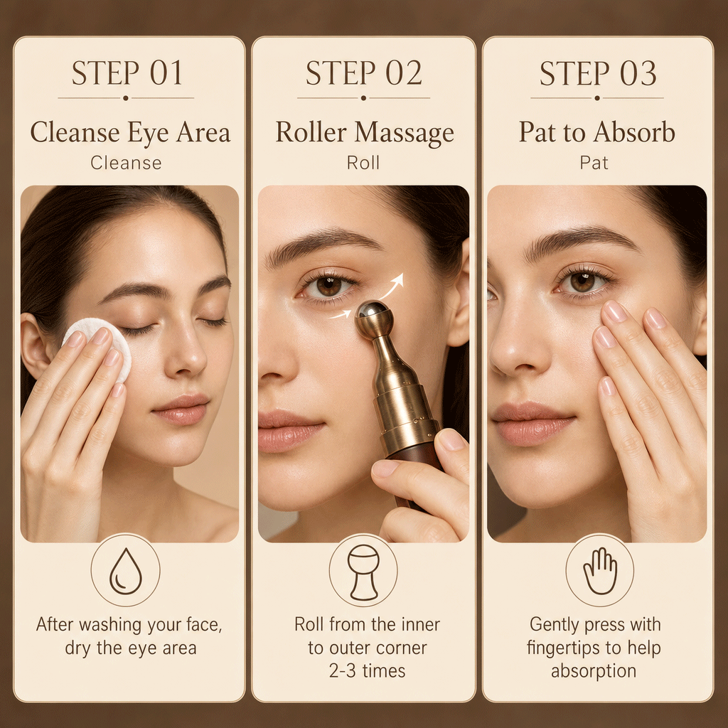 🔥New & Upgraded: Solaroza® 360° Ice-Cool Roller — Visibly reduces dark circles, puffiness, and fine lines in 7 days. Powered by Matrixyl 3000, Neuro-peptides, and Caffeine.