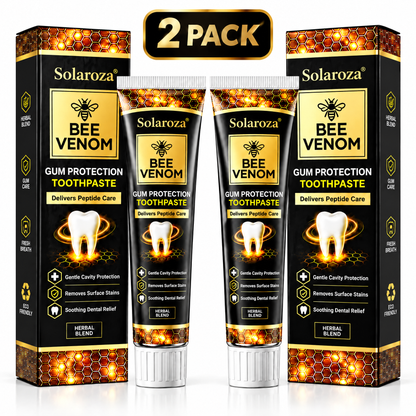 [🚀 𝐎𝐟𝐟𝐢𝐜𝐢𝐚𝐥 𝐒𝐭𝐨𝐫𝐞] Solaroza® 𝐁𝐞𝐞 𝐕𝐞𝐧𝐨𝐦 𝐆𝐮𝐦 𝐏𝐫𝐨𝐭𝐞𝐜𝐭𝐢𝐨𝐧 𝐓𝐨𝐨𝐭𝐡𝐩𝐚𝐬𝐭𝐞 — 𝐏𝐞𝐩𝐭𝐢𝐝𝐞 & 𝐇𝐞𝐫𝐛𝐚𝐥 𝐁𝐥𝐞𝐧𝐝 𝐭𝐨 𝐒𝐨𝐨𝐭𝐡𝐞 𝐒𝐞𝐧𝐬𝐢𝐭𝐢𝐯𝐞 𝐆𝐮𝐦𝐬, 𝐑𝐞𝐝𝐮𝐜𝐞 𝐏𝐥𝐚𝐪𝐮𝐞 & 𝐒𝐭𝐚𝐢𝐧𝐬, 𝐒𝐮𝐩𝐩𝐨𝐫𝐭𝐬 𝐆𝐮𝐦 𝐑𝐞𝐩𝐚𝐢𝐫 — 𝐅𝐫𝐞𝐬𝐡𝐞𝐫 𝐁𝐫𝐞𝐚𝐭𝐡 & 𝐒𝐭𝐫𝐨𝐧𝐠𝐞𝐫 𝐓𝐞𝐞𝐭𝐡
