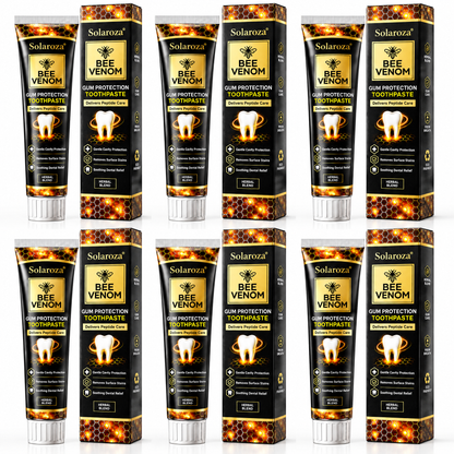 [🚀 𝐎𝐟𝐟𝐢𝐜𝐢𝐚𝐥 𝐒𝐭𝐨𝐫𝐞] Solaroza® 𝐁𝐞𝐞 𝐕𝐞𝐧𝐨𝐦 𝐆𝐮𝐦 𝐏𝐫𝐨𝐭𝐞𝐜𝐭𝐢𝐨𝐧 𝐓𝐨𝐨𝐭𝐡𝐩𝐚𝐬𝐭𝐞 — 𝐏𝐞𝐩𝐭𝐢𝐝𝐞 & 𝐇𝐞𝐫𝐛𝐚𝐥 𝐁𝐥𝐞𝐧𝐝 𝐭𝐨 𝐒𝐨𝐨𝐭𝐡𝐞 𝐒𝐞𝐧𝐬𝐢𝐭𝐢𝐯𝐞 𝐆𝐮𝐦𝐬, 𝐑𝐞𝐝𝐮𝐜𝐞 𝐏𝐥𝐚𝐪𝐮𝐞 & 𝐒𝐭𝐚𝐢𝐧𝐬, 𝐒𝐮𝐩𝐩𝐨𝐫𝐭𝐬 𝐆𝐮𝐦 𝐑𝐞𝐩𝐚𝐢𝐫 — 𝐅𝐫𝐞𝐬𝐡𝐞𝐫 𝐁𝐫𝐞𝐚𝐭𝐡 & 𝐒𝐭𝐫𝐨𝐧𝐠𝐞𝐫 𝐓𝐞𝐞𝐭𝐡