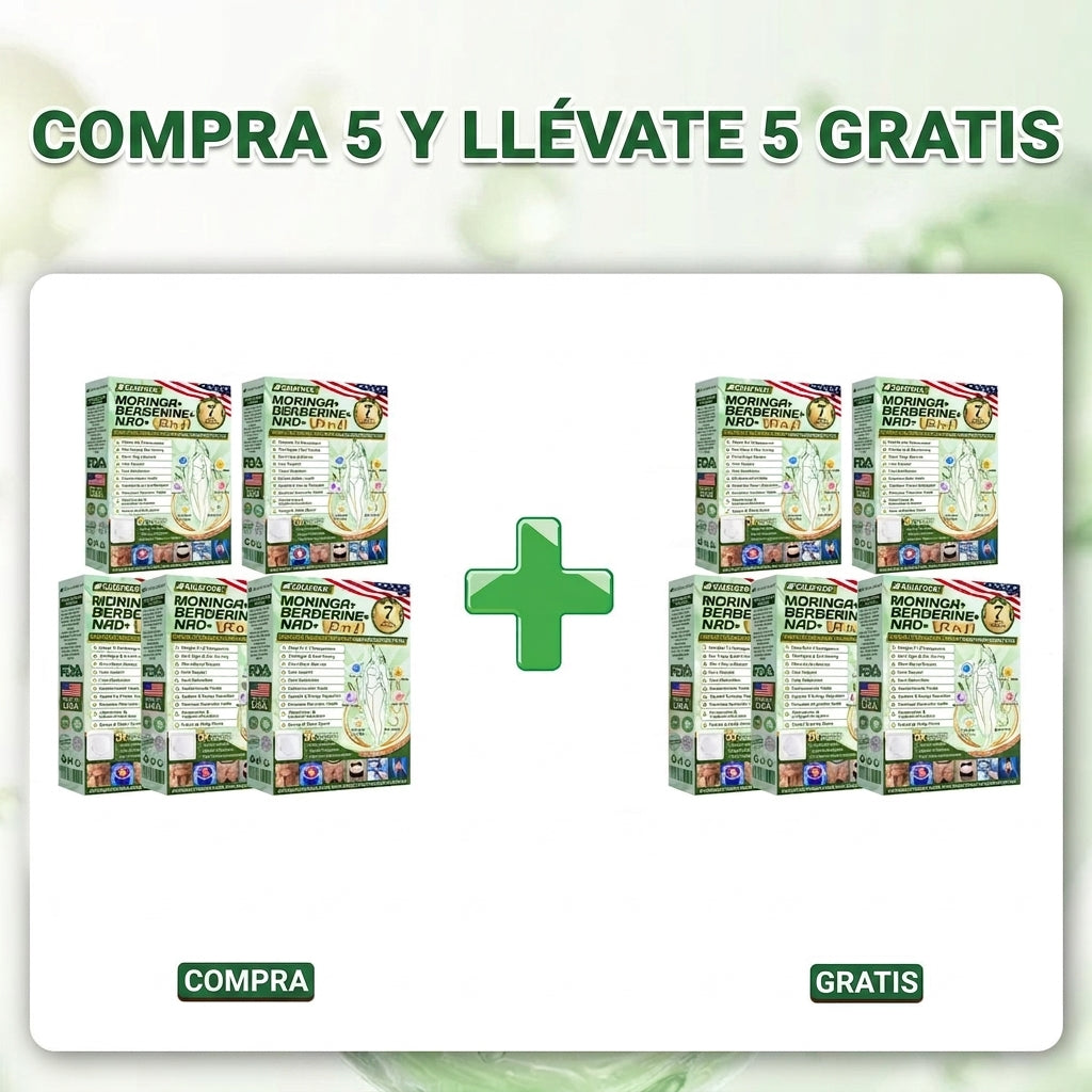 Compra 5 y llévate 5 gratis – Pierde hasta 90 libras en dos meses